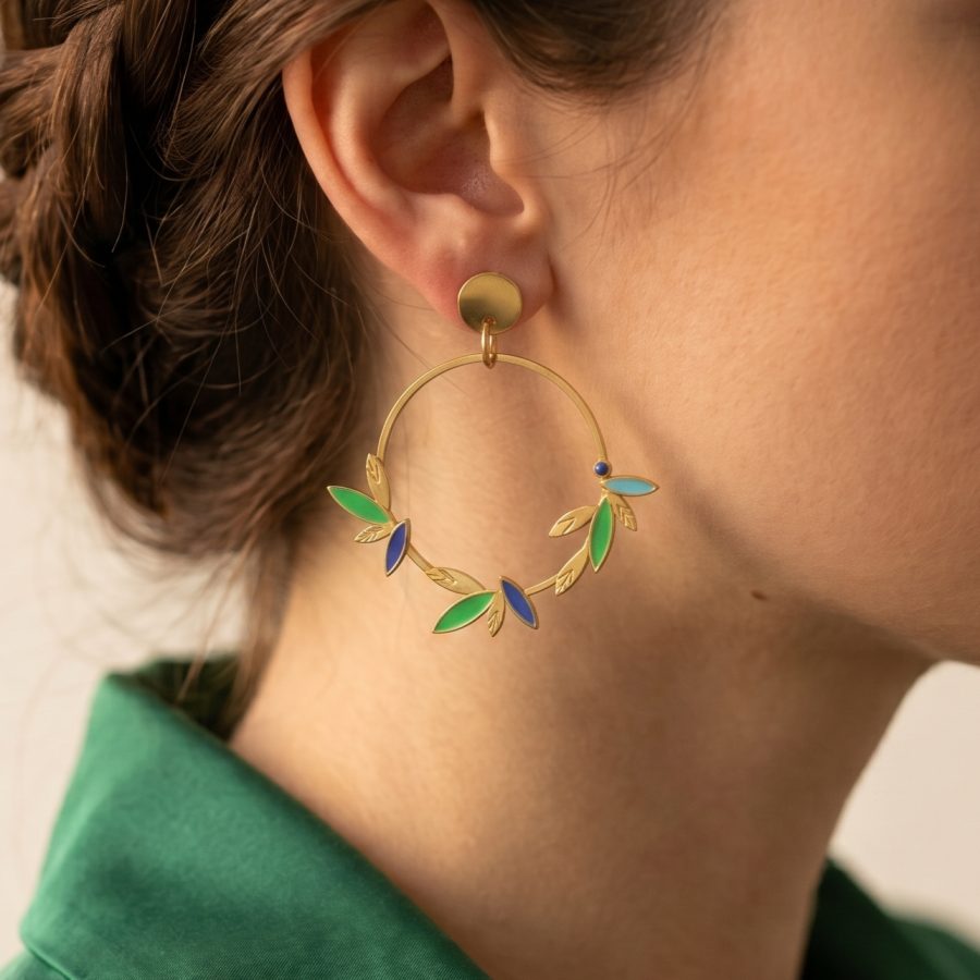 Boucles d'oreilles fantaisie